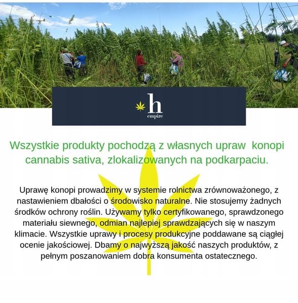 Hempire HERBATKA KONOPNA DETOKS 50g zdjęcie 2