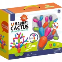 Klocki magnetyczne XXL kaktus 31el