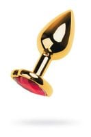 gold anal plug with gem