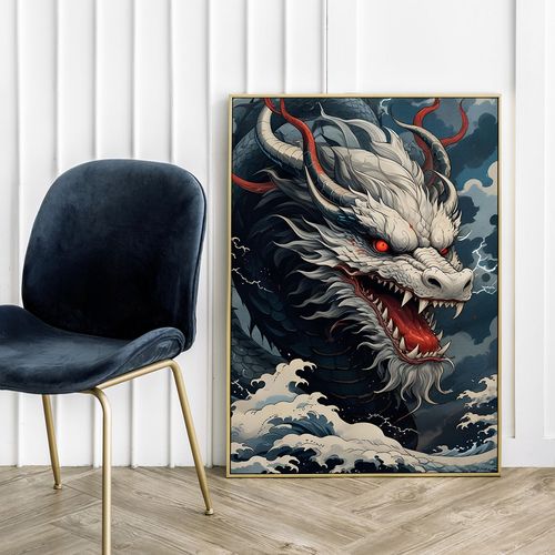 Plakat chiński smok 40x50 cm na Arena.pl