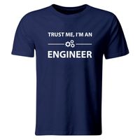 KOSZULKA TRUST ME, I'M AN ENGINEER, GRANATOWY, ROZ. XL