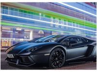 50X70CM MATOWO CZARNY AVENTADOR BEN OBRAZ POKOJU DREWNINE