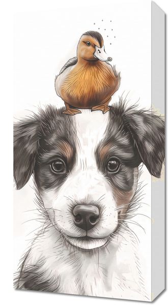 Obraz 30x60cm Niespodziewani Kumple zdjęcie 1
