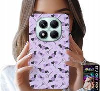 ETUI DO XIAOMI NOTE 14 PRO 5G - MODNE WZORY WIDŁY SERCA KOKARDKI KOKARDA