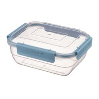 Pojemnik prostokątny do przechowywania żywności 750 ml hermetyczny 4 klipsy