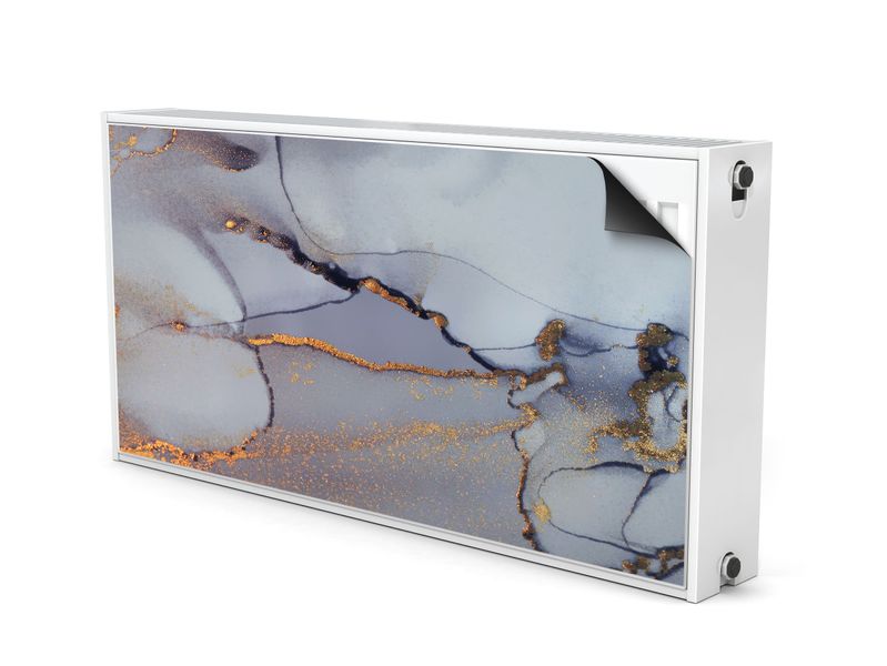 Osłona MAGNETYCZNA Grzejnika Wzór Marmuru Abstrakcja 120cm x 60cm zdjęcie 2