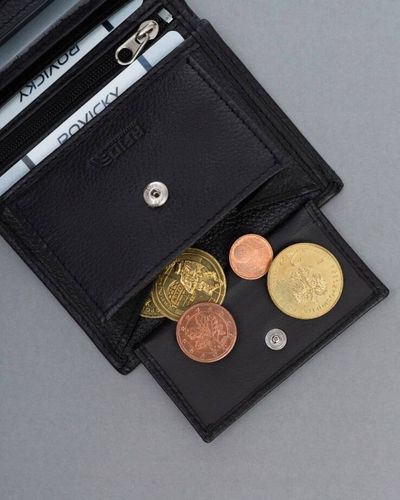 skórzany portfel męski z systemem rfid - 4u cavaldi na Arena.pl