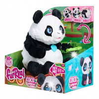 FURREAL INTERAKTYWNA PANDA COCO 60 REAKCJI MASKOTKA WYDAJE DŹWIĘKI PREZENT