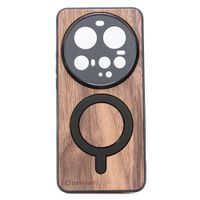 Drewniane Etui Bewood do Xiaomi 15 Ultra ORZECH AMERYKAŃSKI z MagSafe
