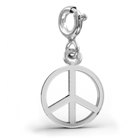 SREBRNY CHARMS PACYFKA PRÓBA SREBRA 925 zdjęcie 1