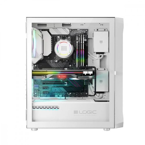 Obudowa Logic Portos ARGB Midi White na Arena.pl