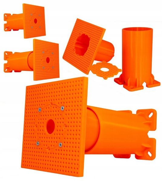 PUSZKA,PŁYTA MONTAŻOWA DO DOCIEPLEŃ 150-220 MM REGULOWANA,DO KAMER,URZĄDZEŃ zdjęcie 1