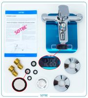 Bateria wannowa kran do wanny na ścianę zestaw z prysznicem POLSKA SOTBE