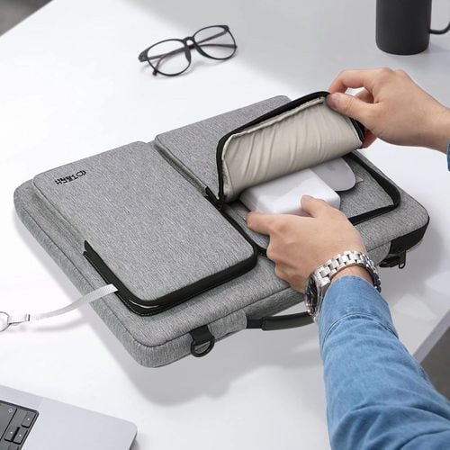 tech-protect defender bag laptop 13-14 crayon grey na Arena.pl