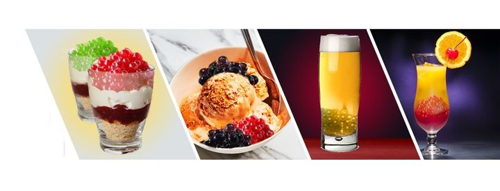 Molecula - KULKI do BUBBLE TEA - 2kg - MOLEKULARNY KAWIOR - TRUSKAWKA zdjęcie 6
