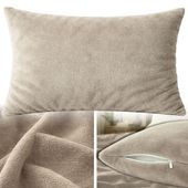 POSZEWKA NA PODUSZKĘ 50x60 CM JASIEK PLUSZOWA POLAROWA MIŚ MIĘKKA OEKO-TEX