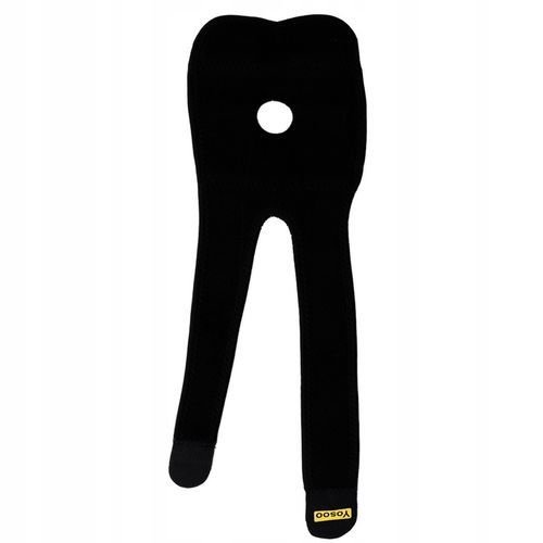 STABILIZATOR ORTEZA ŁOKIEĆ TENISISTY OPASKA CZERWONO-CZARNE na Arena.pl