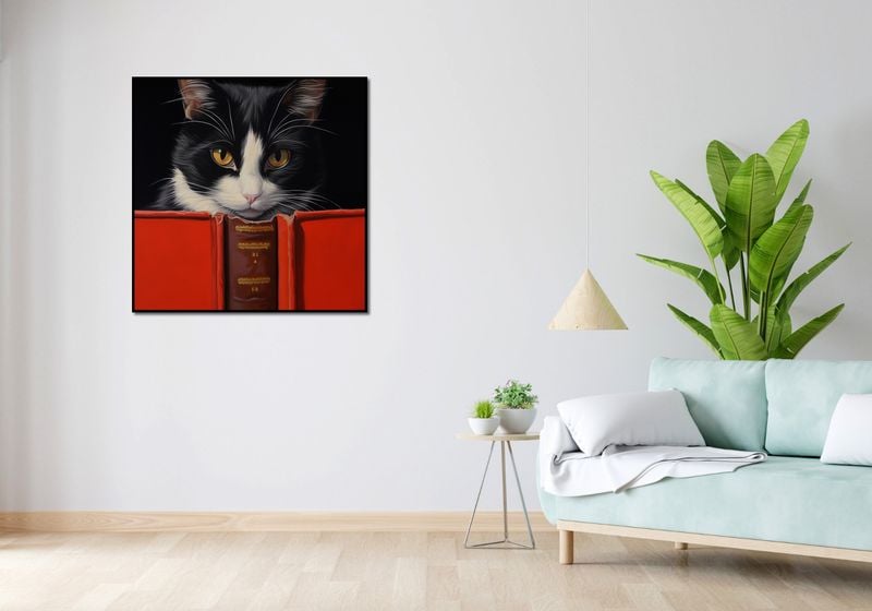 Plakat 90x90cm Koci Uczeń zdjęcie 4