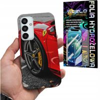 ETUI DO SAMSUNG M13 4G - SAMOCHODY FF MĘSKIE WZORY + FOLIA