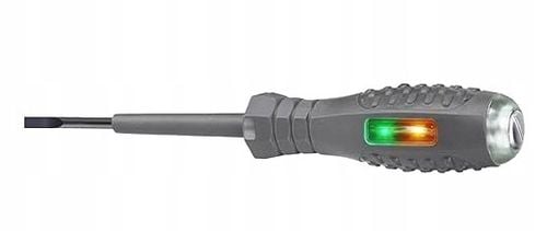 ŚRUBOKRĘT PROBÓWKA PRÓBNI NEONÓWKA TESTER PRĄDU NAPIĘCIA 12-240V diody na Arena.pl