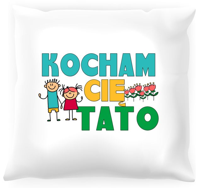 Poduszka Kocham Cię tato zdjęcie 1