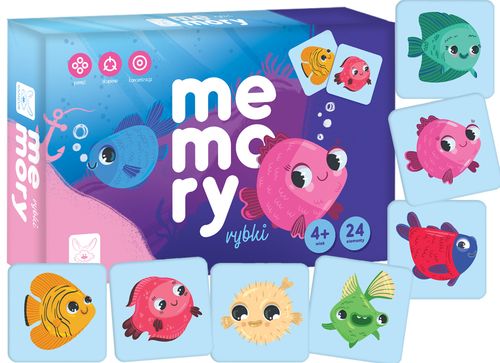 Gra Memory Rybki 40995 na Arena.pl