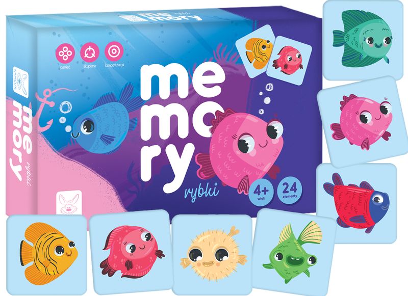 Gra Memory Rybki 40995 zdjęcie 2