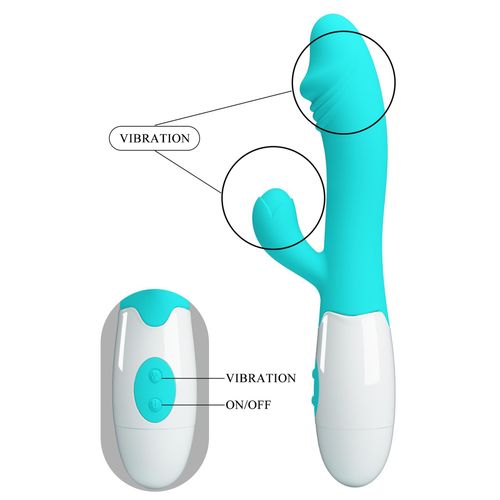 pretty love   snappy light blue, 30 vibration functions na Arena.pl
