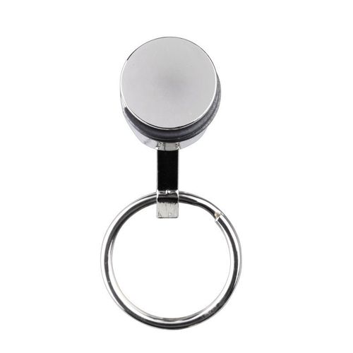 Brelok metalowy Piston, srebrny na Arena.pl