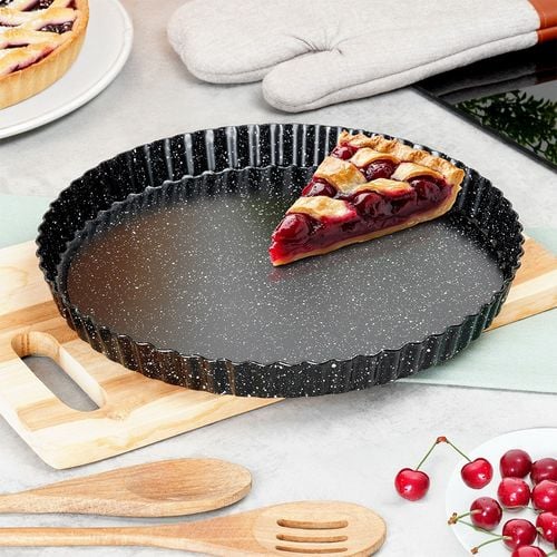 Forma do tarty granitowa z wyjmowanym dnem 28x3 cm na Arena.pl