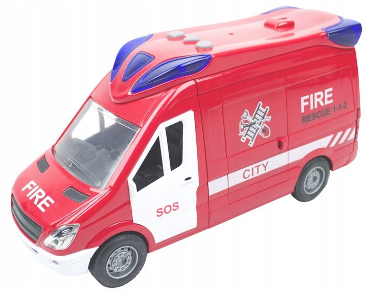 LT514 STRAŻ POŻARNA SAMOCHÓD WÓZ STRAŻACKI AUTO POJAZD NA NAPĘD zdjęcie 9