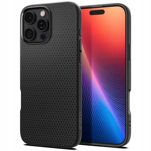 Etui plecki Spigen Liquid Air Czarne do Apple iPhone 16 Pro na Arena.pl