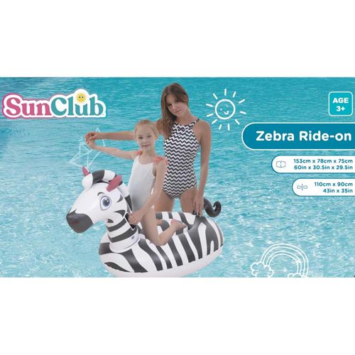 DMUCHANA ZEBRA 153x78x75CM 35488 na Arena.pl