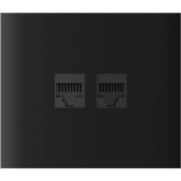 CenterCover (LAN) vertical - czarny - AJAX SYSTEMS 126204.318.BL