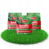 Wysokoazotowy nawóz do trawnika Vegano wspierany naturą 3x8 kg Target 24