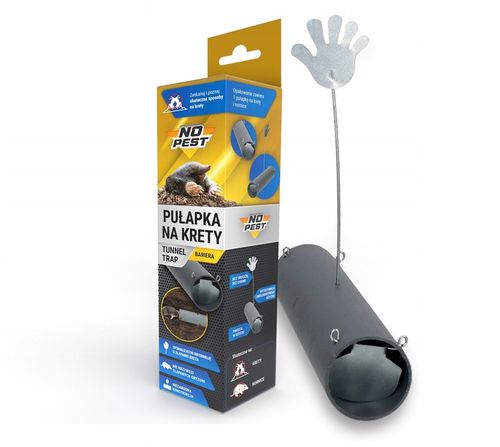 KRETOŁAPKA PUŁAPKA ŁAPKA NA KRETY I NORNICE 4 SZTUKI NO PEST SYGNALIZATOR na Arena.pl