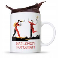 Kubek Dla Fotografa Najlepszy Fotograf Prezent! Z Nadrukiem Ze Zdjęciem
