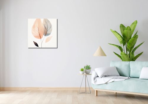 Obraz 60x60cm Liściasty Taniec na Arena.pl