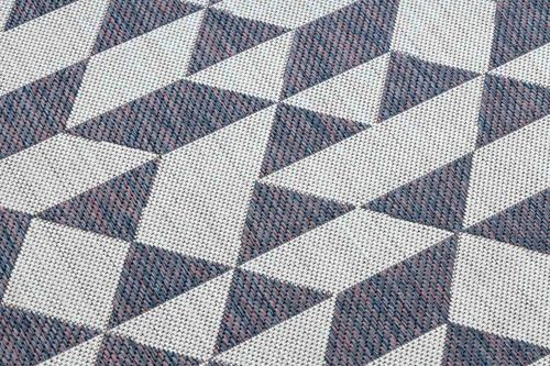 RUG/LU/VINEA/GEOMETRIC/CREAM+BLUE/80x150 na Arena.pl