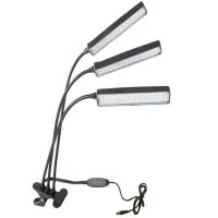 Lampa do uprawy roślin klips led usb panel grow light timer klips