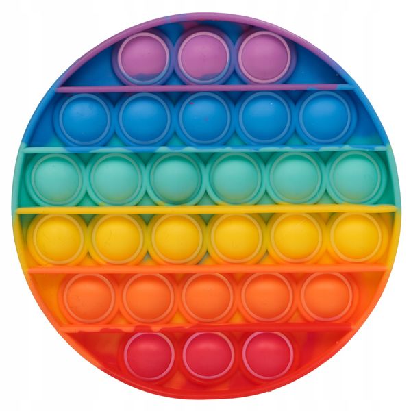 ZABAWKA SENSORYCZKA KOLO RAINBOW zdjęcie 1