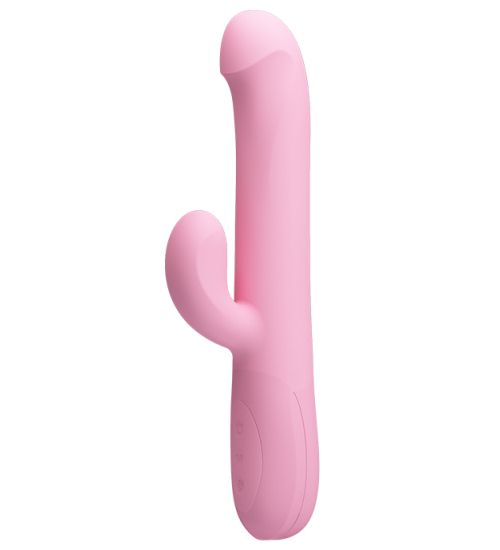 Różowy wibrator rotacyjny zdjęcie 3