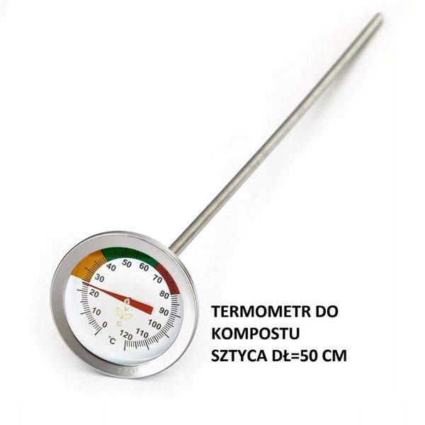 TERMOMETR DO KOMPOSTU 50 CM SZTYCA! zdjęcie 3