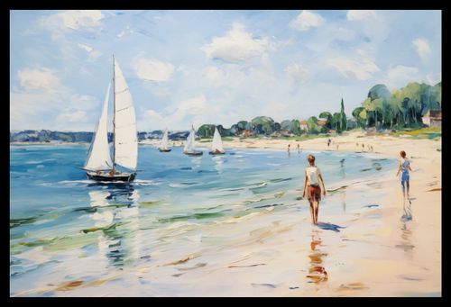 Plakat 45x30cm Życie na Brzegu na Arena.pl