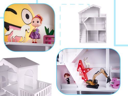 LULILO Półka regał domek na książki CALLA XXL na Arena.pl