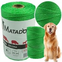 Splotka Linka 250m Plecionka Zielona Taśma Pastuch Do Ogrodzenia Na Zwierzę