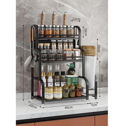 KUCHENNY STOJĄCY Organizer SZAFKA STALOWA 3poziomy na Arena.pl