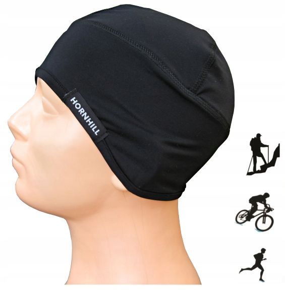 Supercienka TERMOAKTYWNA czapka Soft pod kask z J. srebra. SEZONOWA OBNIŻKA zdjęcie 4