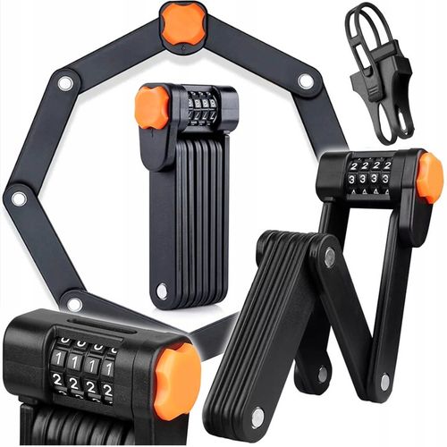 ZAPIĘCIE ROWEROWE DO ROWERU SKŁADANE BLOKADA SZYFR UTWARDZANA STAL na Arena.pl