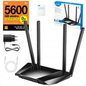 SZYBKI ROUTER NA KARTĘ SIM CUDY LT400 LTE 4G 300Mbps RUTER DO DOMU Wi-Fi 4